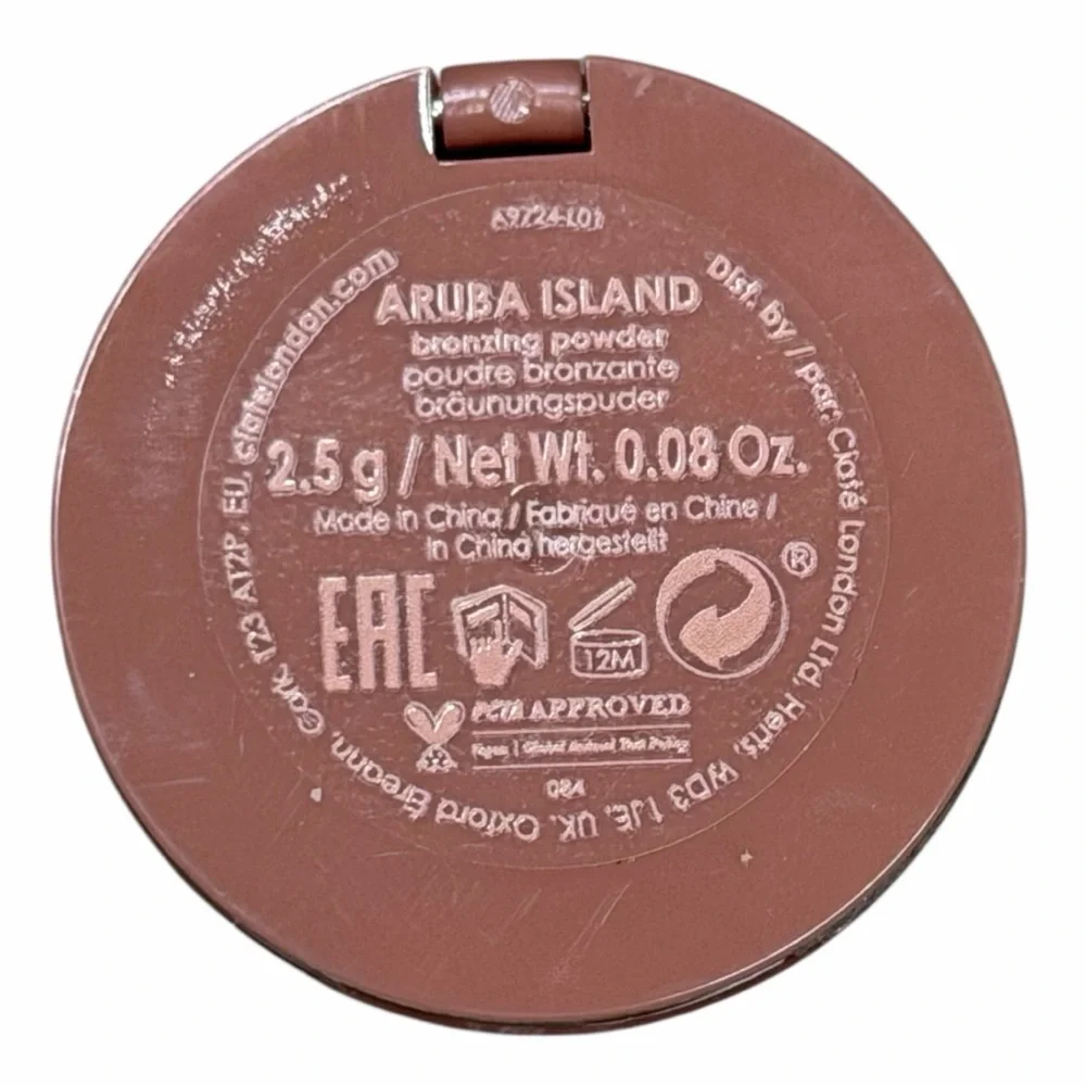 3/$20💗 Ciate London Brazilian Glow Bronzing Powder in Aruba Island Mini